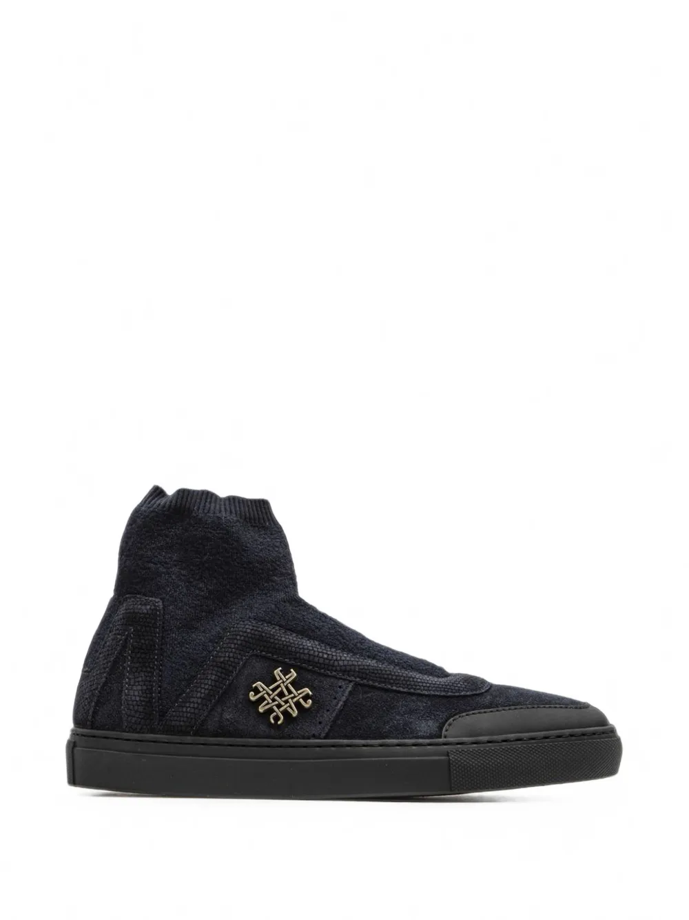 Mr & Mrs Italy suede panelled sneakers