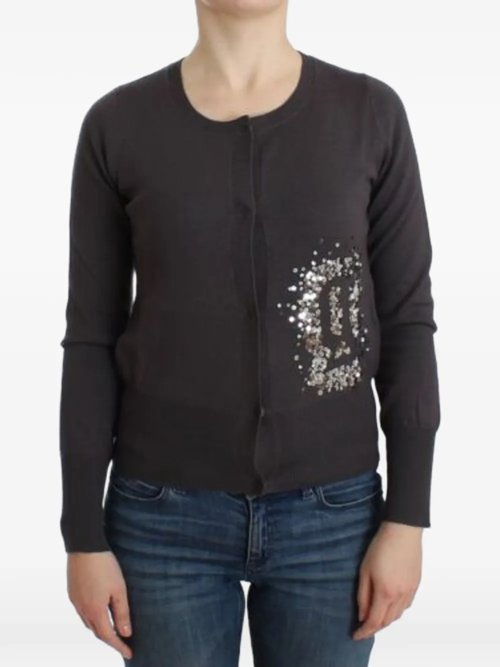 John Galliano sequin-embellished wool cardigan - Viola