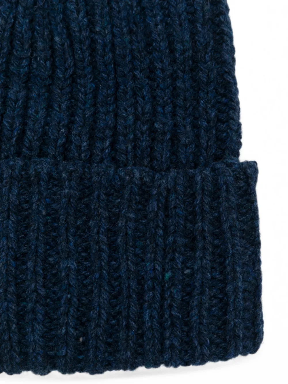 Baserange Ribgebreide muts Blauw