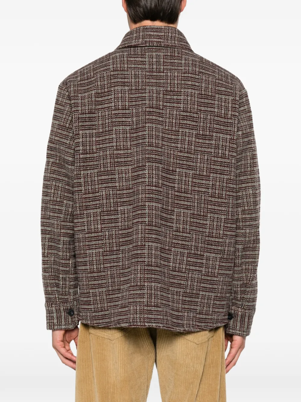A.P.C. Geruit overhemd Rood