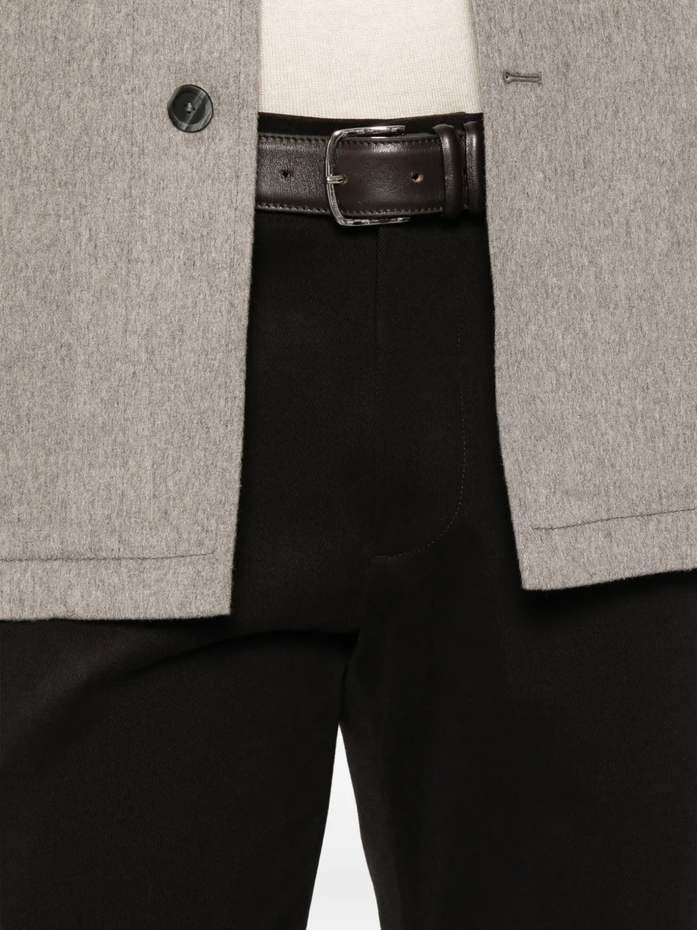 Berwich Morello Elax slim-fit trousers Bruin