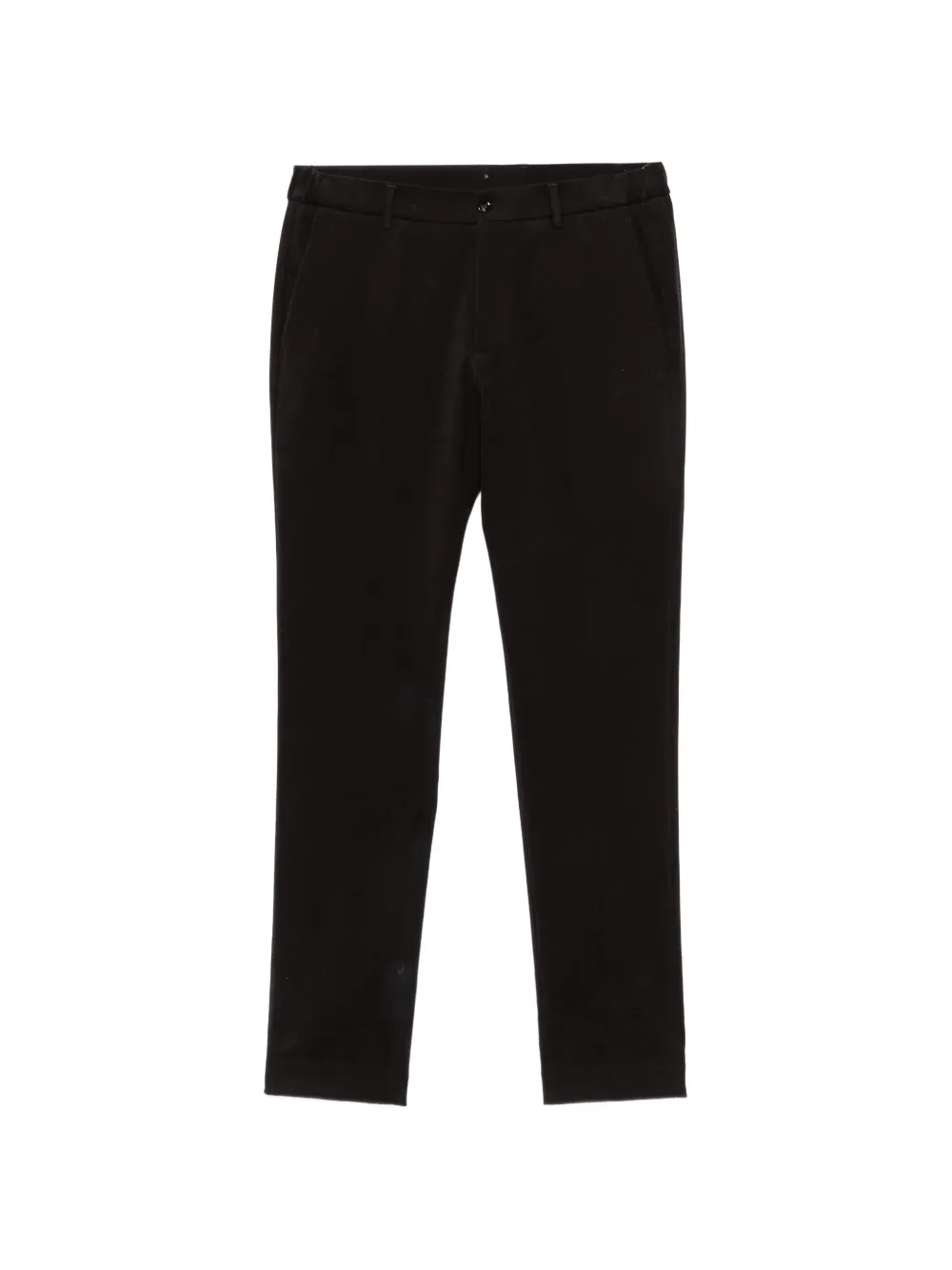 Berwich Morello Elax Slim-fit Trousers In Brown