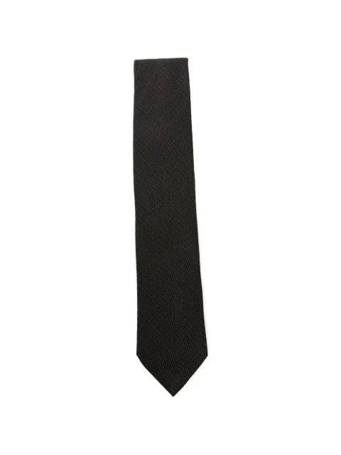 Zegna textured-finish tie