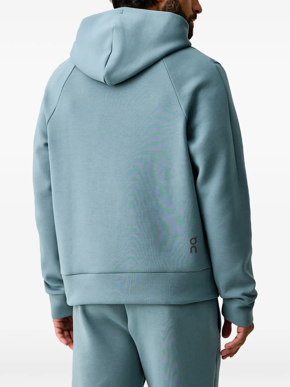 On Hoodie met trekkoord Blauw