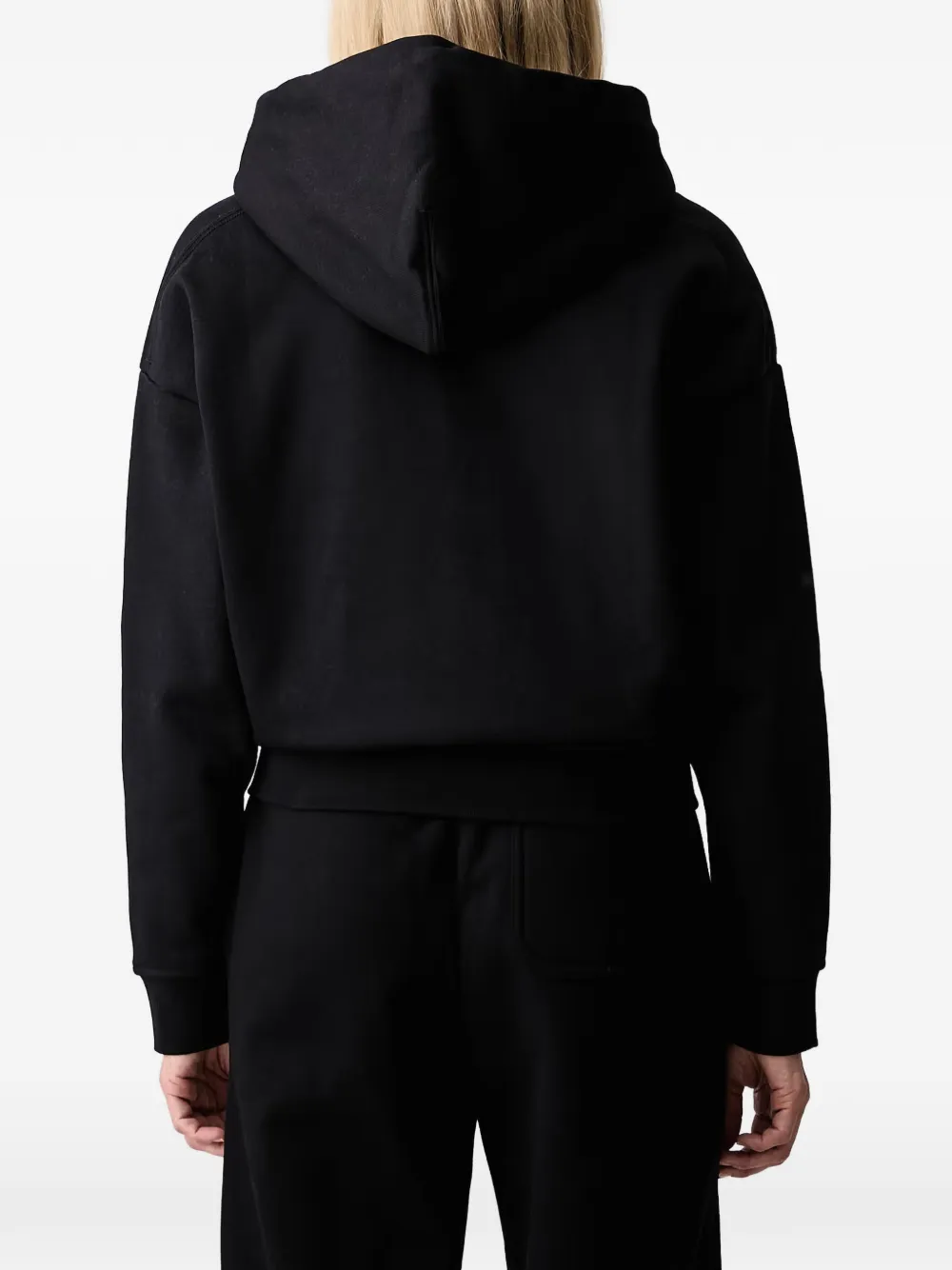 On Club Collective hoodie met trekkoord en rits Zwart