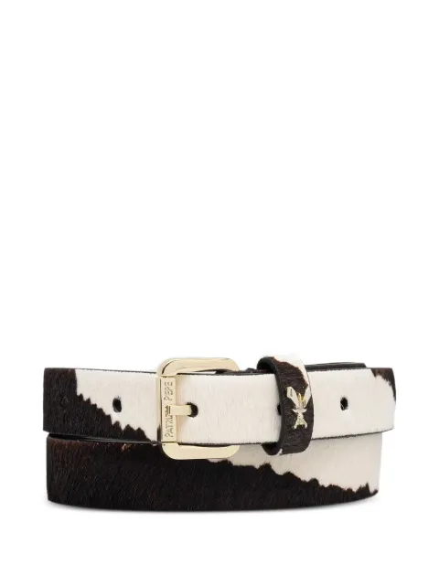 Patrizia Pepe cow-print Fly belt