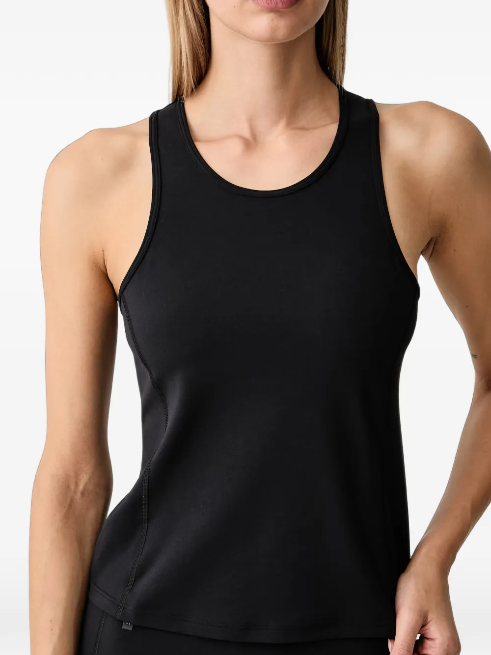 On Studio tanktop met racerback Zwart