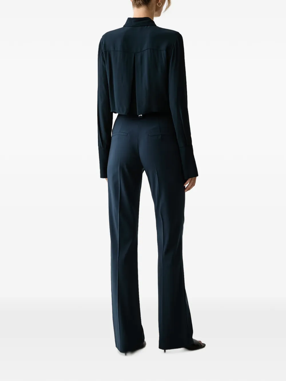 Patrizia Pepe Jumpsuit met lange mouwen Blauw