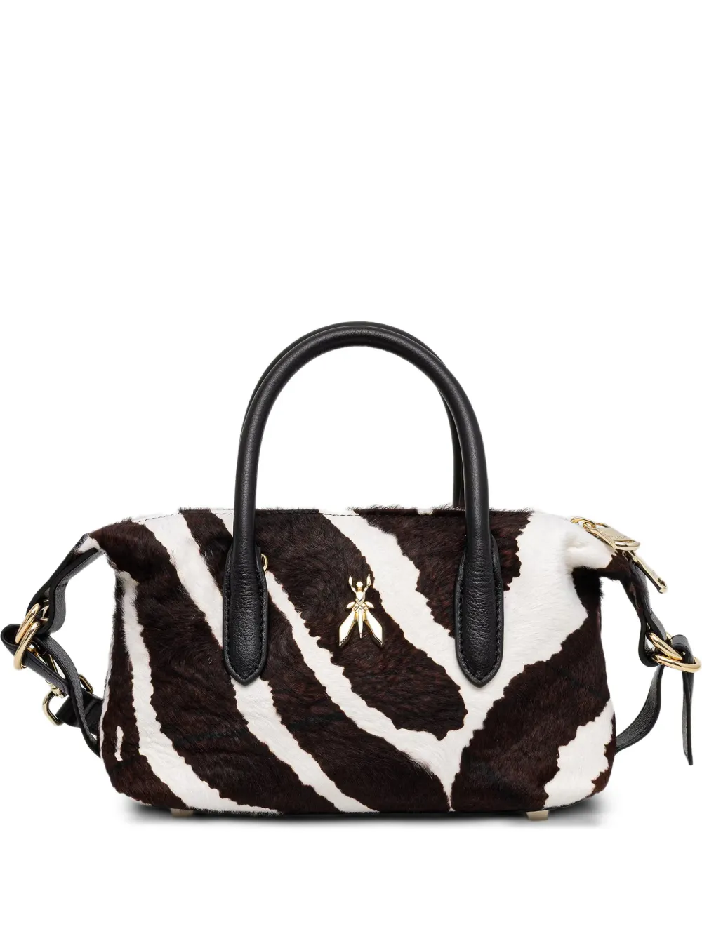 Patrizia Pepe zebra-print Fly tote bag