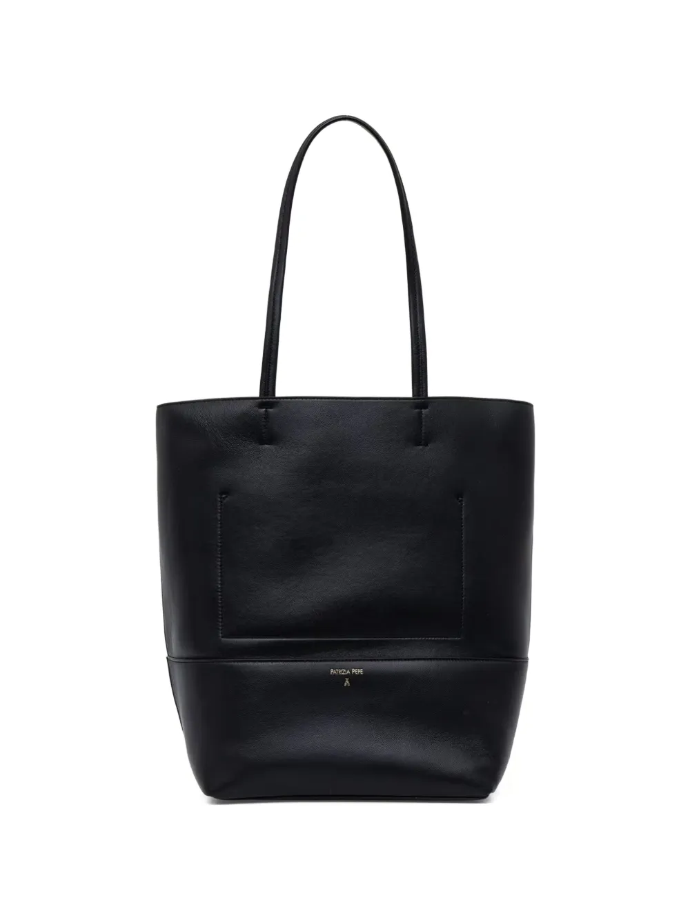 Patrizia Pepe sac cabas en cuir à logo imprimé - Noir Patrizia Pepe sac cabas en cuir à logo imprimé - Noir