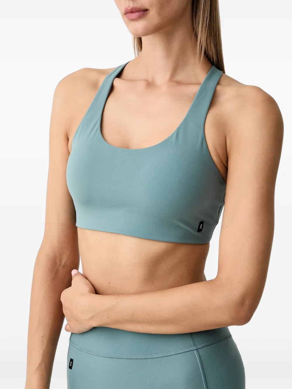 On Sport-bh met racerback Blauw