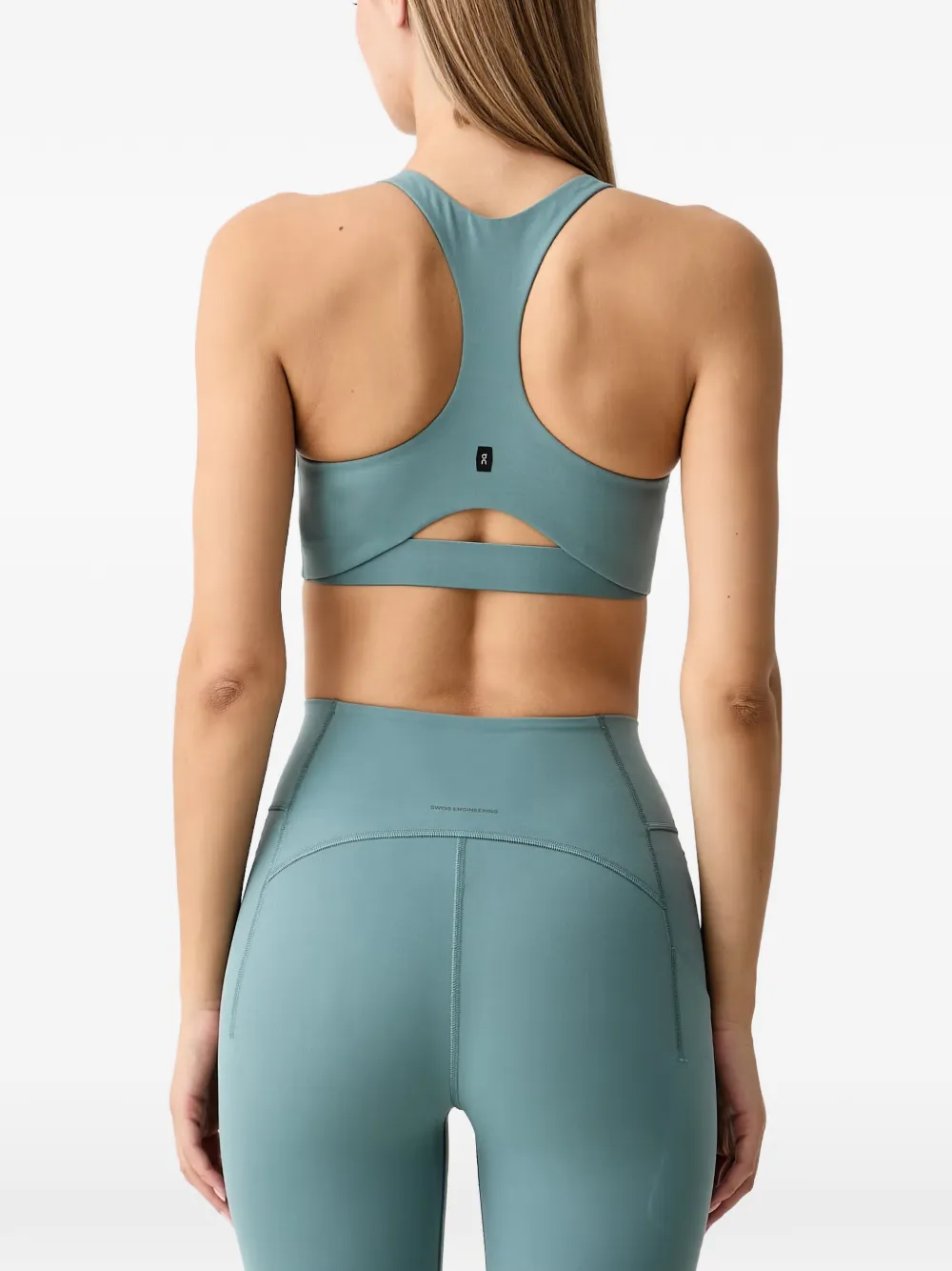 On Sport-bh met racerback Blauw