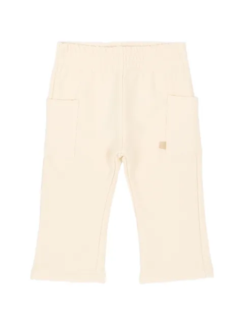 Bamboom elasticated patch-pocket trousers