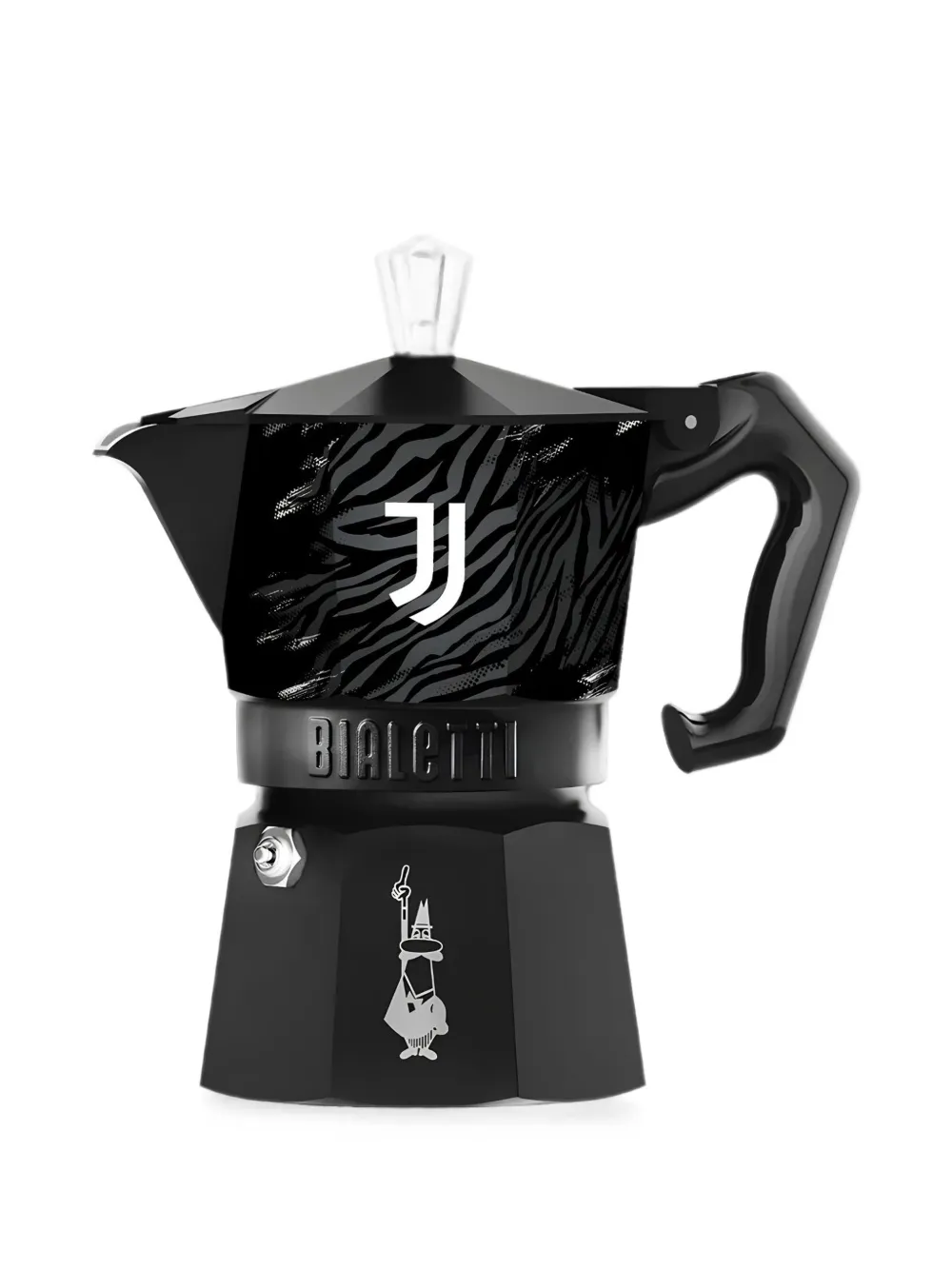 Bialetti X Juventus Moka Express Coffee Maker In Black