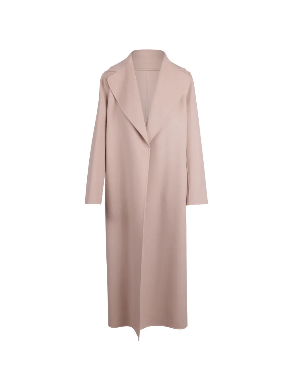 'S Max Mara notched-lapel wool coat - Toni neutri