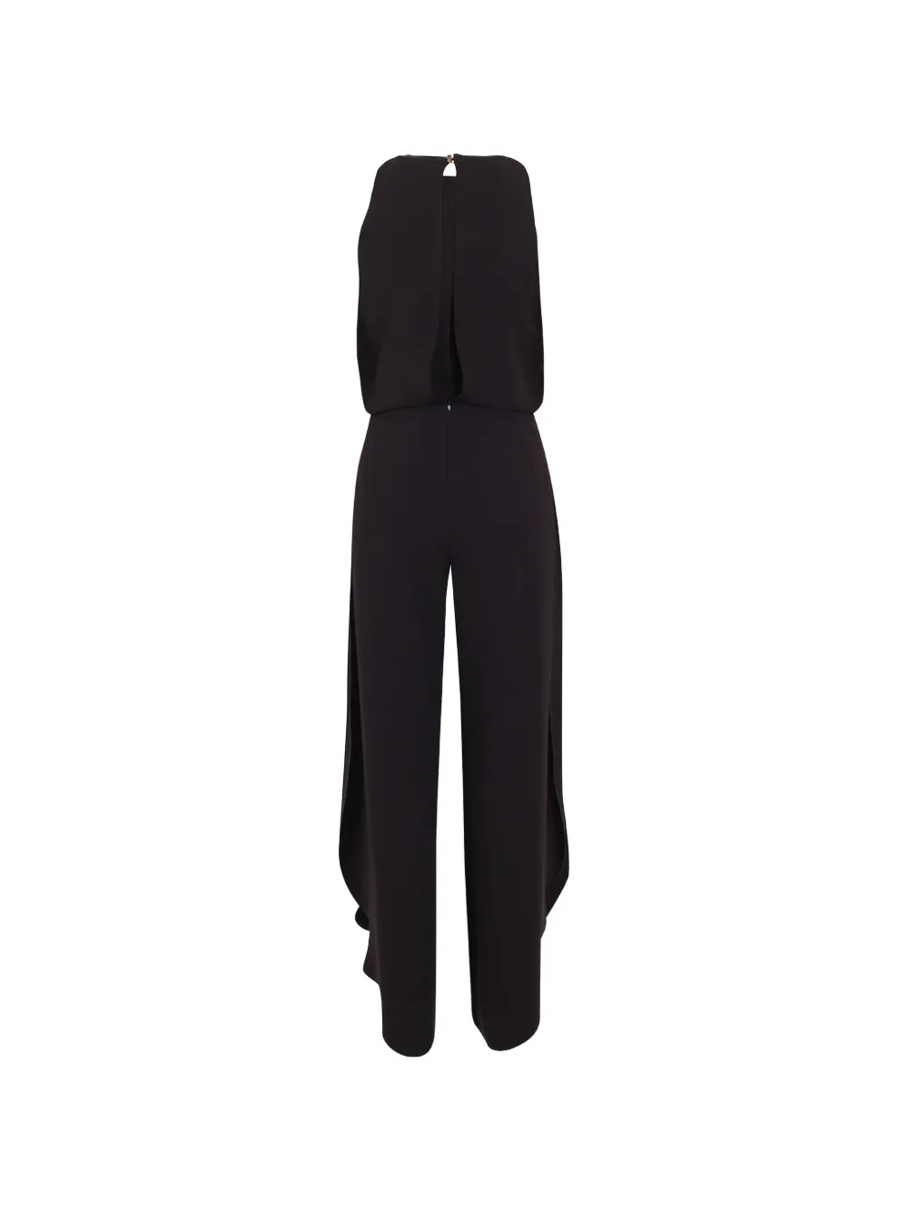 Max Mara Cady draped sleeveless jumpsuit Zwart