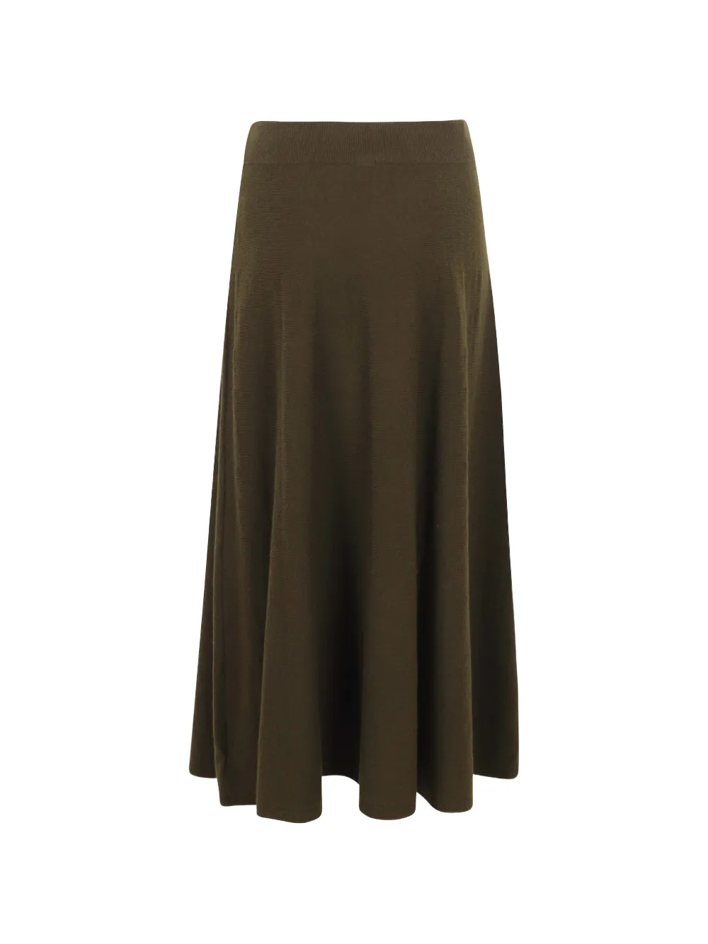 Jovonna Oriana knitted A-line mini skirt - Verde