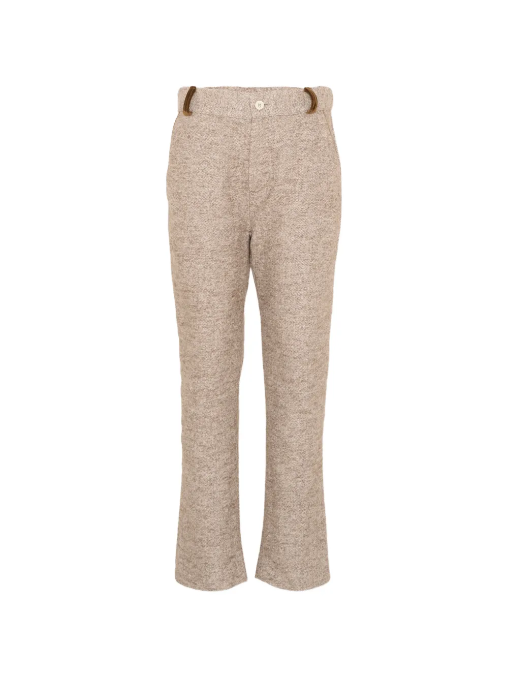 Patachou herringbone-pattern cotton trousers - Toni neutri