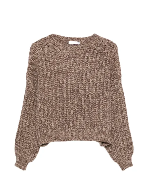 Liska chunky-knit sweater