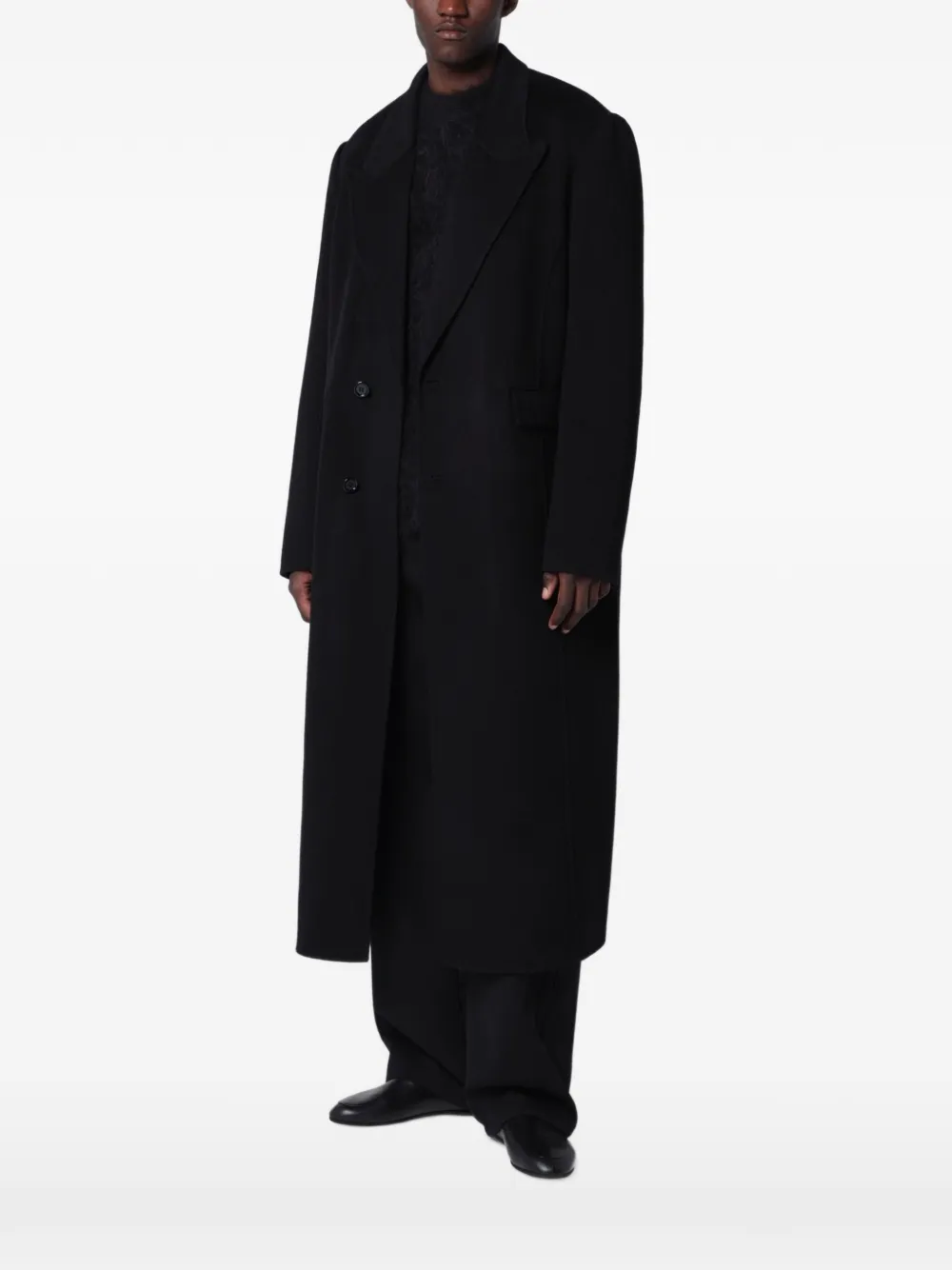 Séfr cashmere double-breasted coat