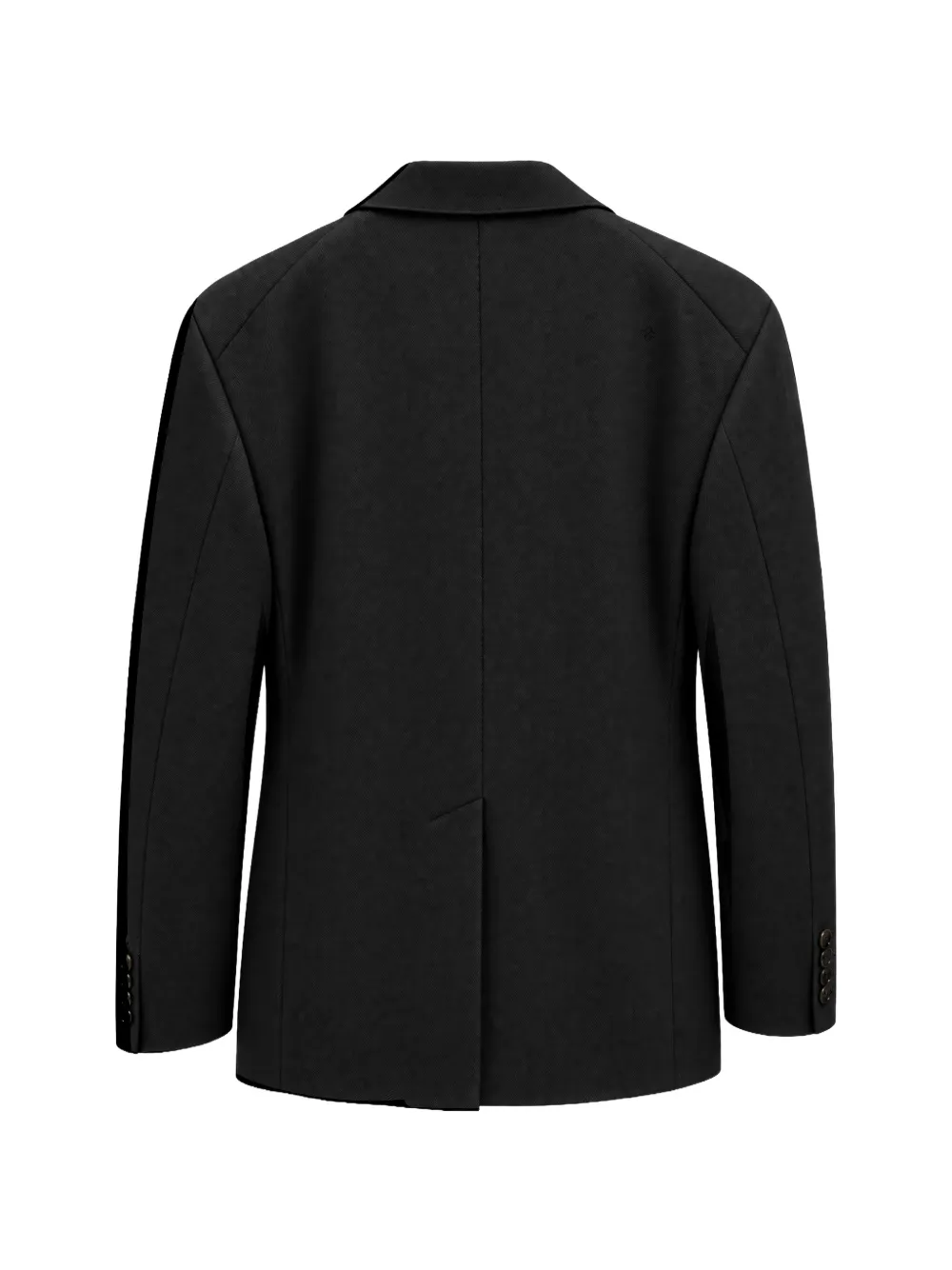 Tagliatore double-breasted peak-lapel blazer Zwart