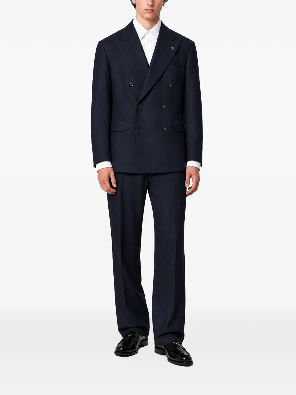 Tagliatore double-breasted suit Blauw