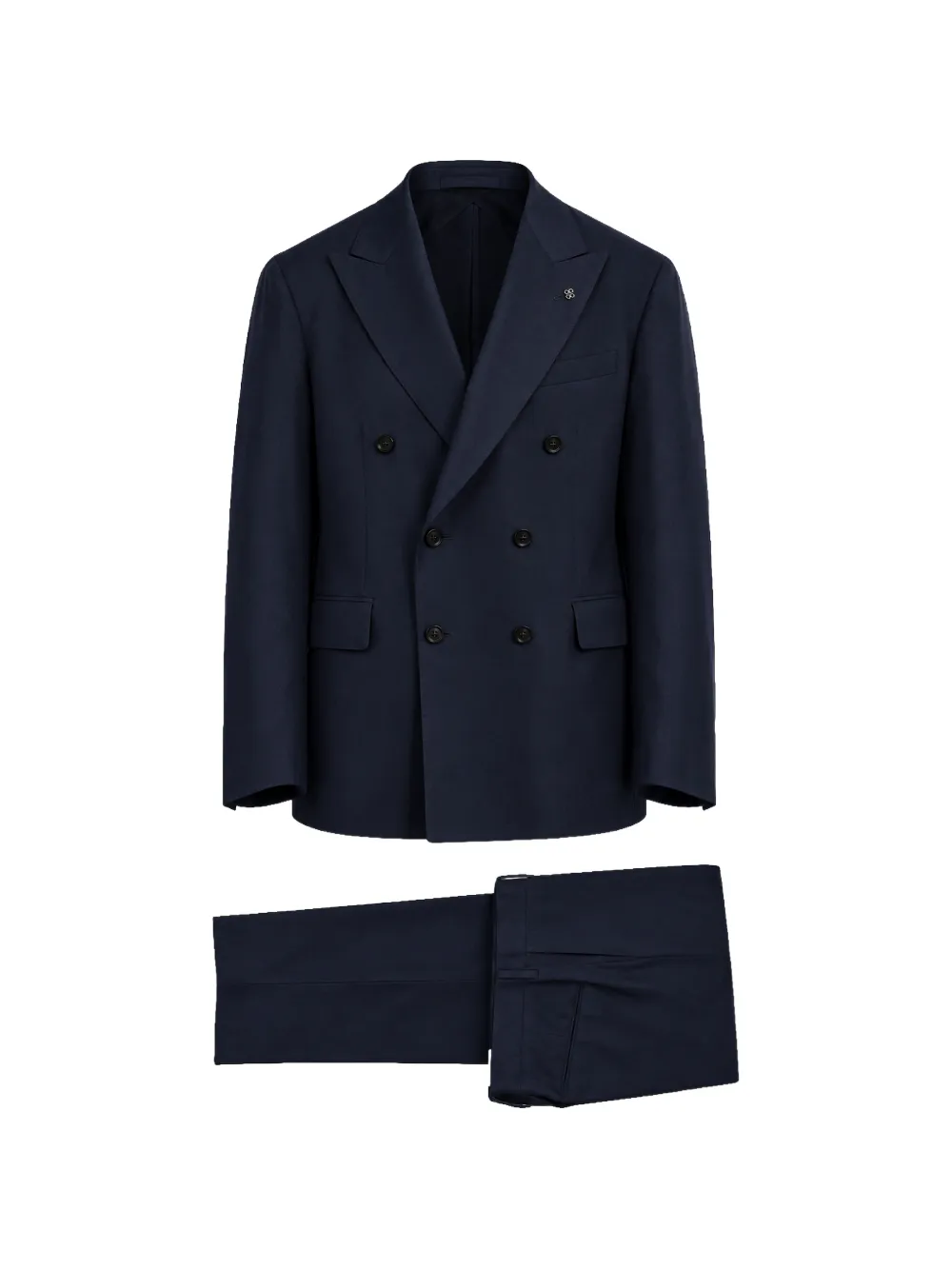 Tagliatore double-breasted suit - Blu