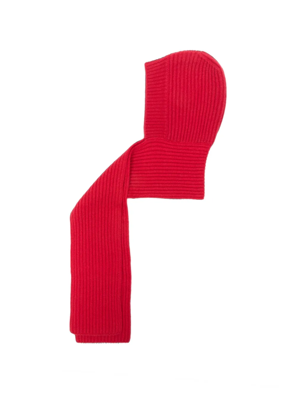 Liska ribbed-knit balaclava