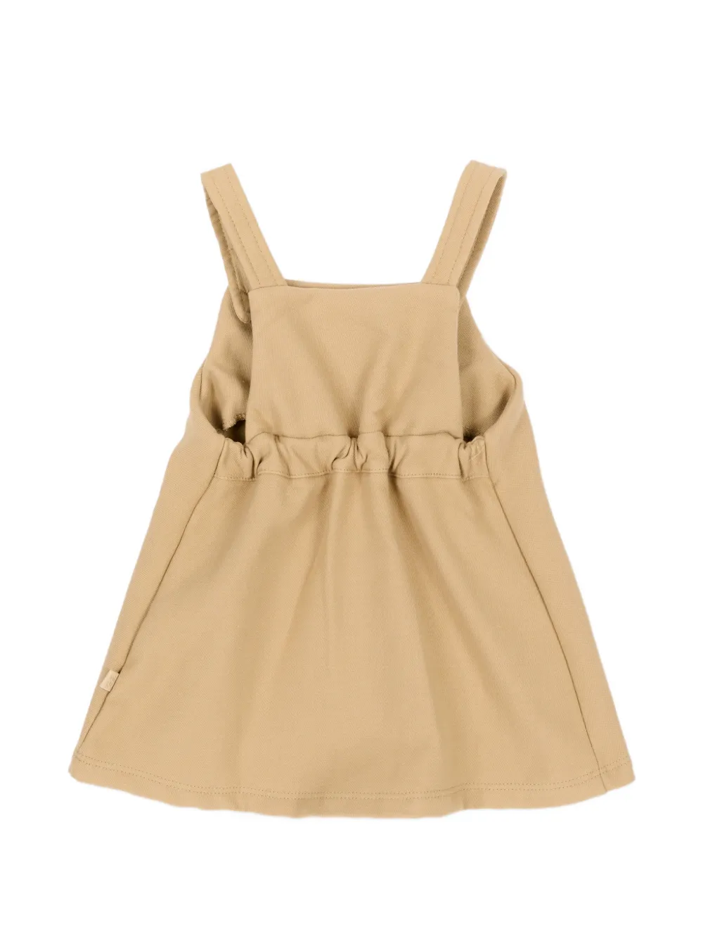 Bamboom Schortjurk met knoopsluiting Beige