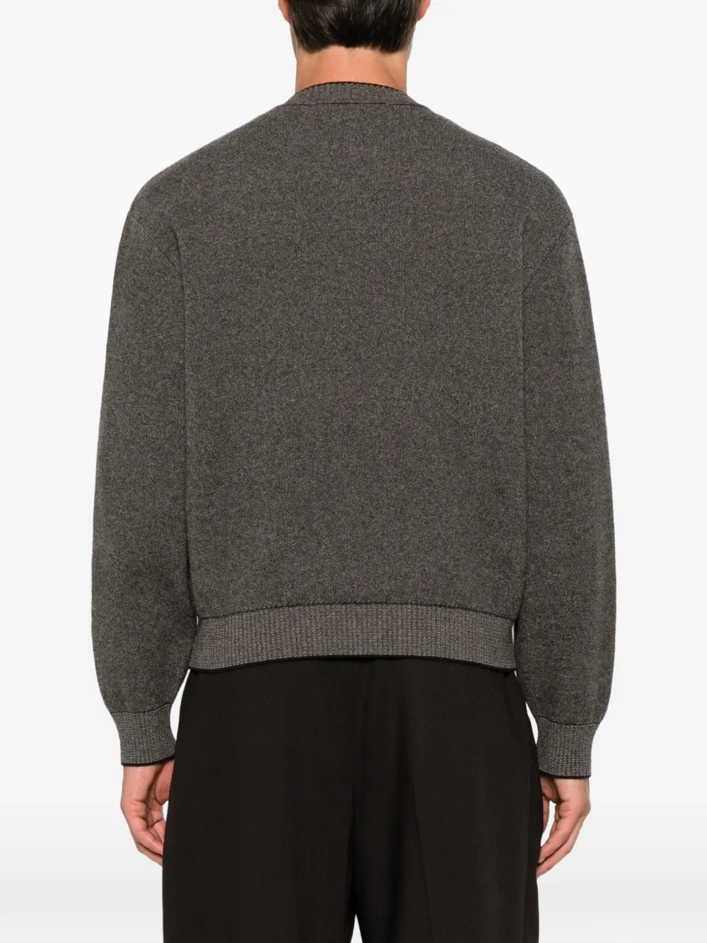 Jacquemus The Pelota trui met geribbelde afwerking Grijs