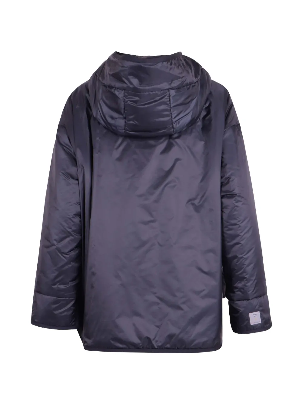 Max Mara hooded padded jacket Blauw