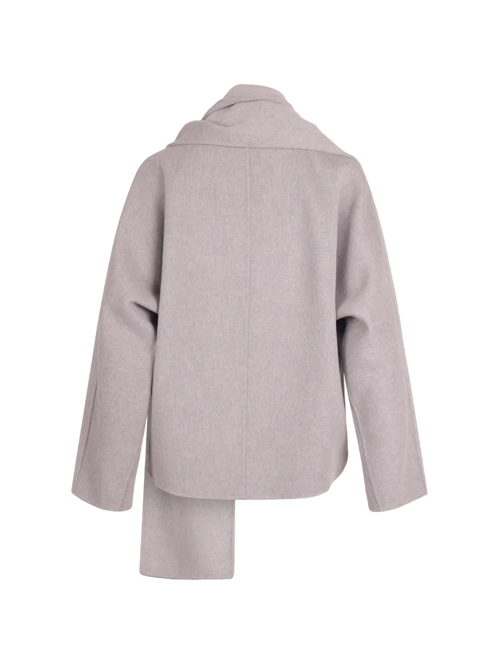'S Max Mara Button-up jack met sjaaldetail Grijs
