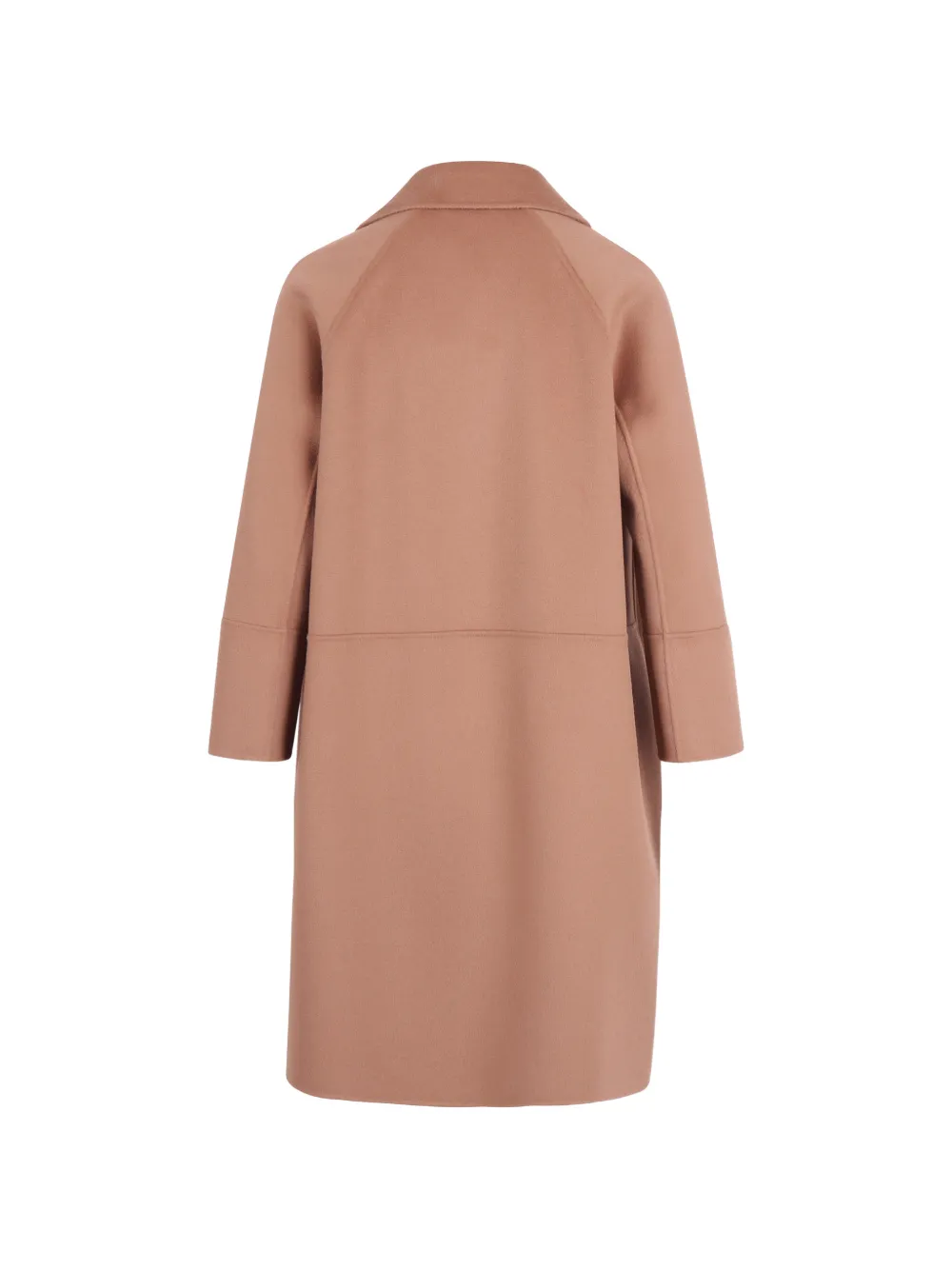 'S Max Mara Jas met raglan mouwen en gekerfde revers Oranje