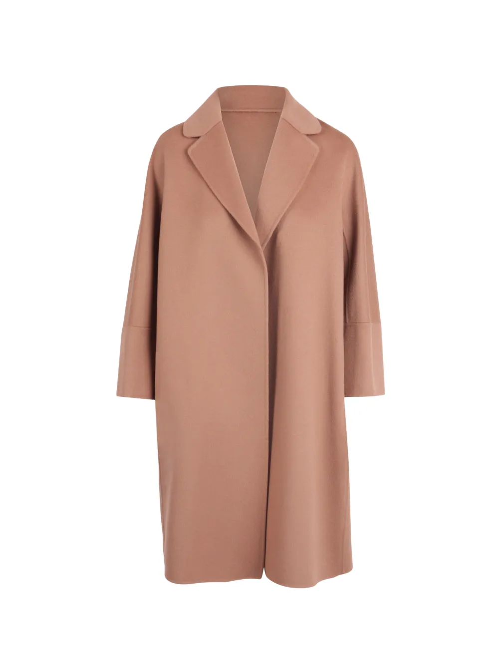 'S Max Mara notched-lapel raglan-sleeve coat - Arancione