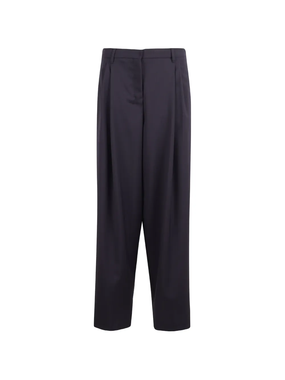 'S Max Mara pleated wide-leg trousers Paars