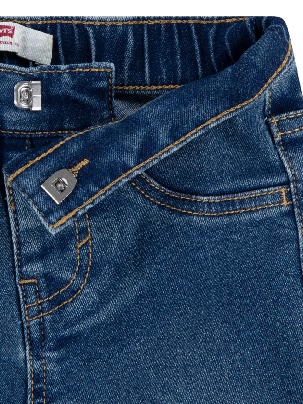 Levi's Kids Set met hoodie met rits en grafische print Groen