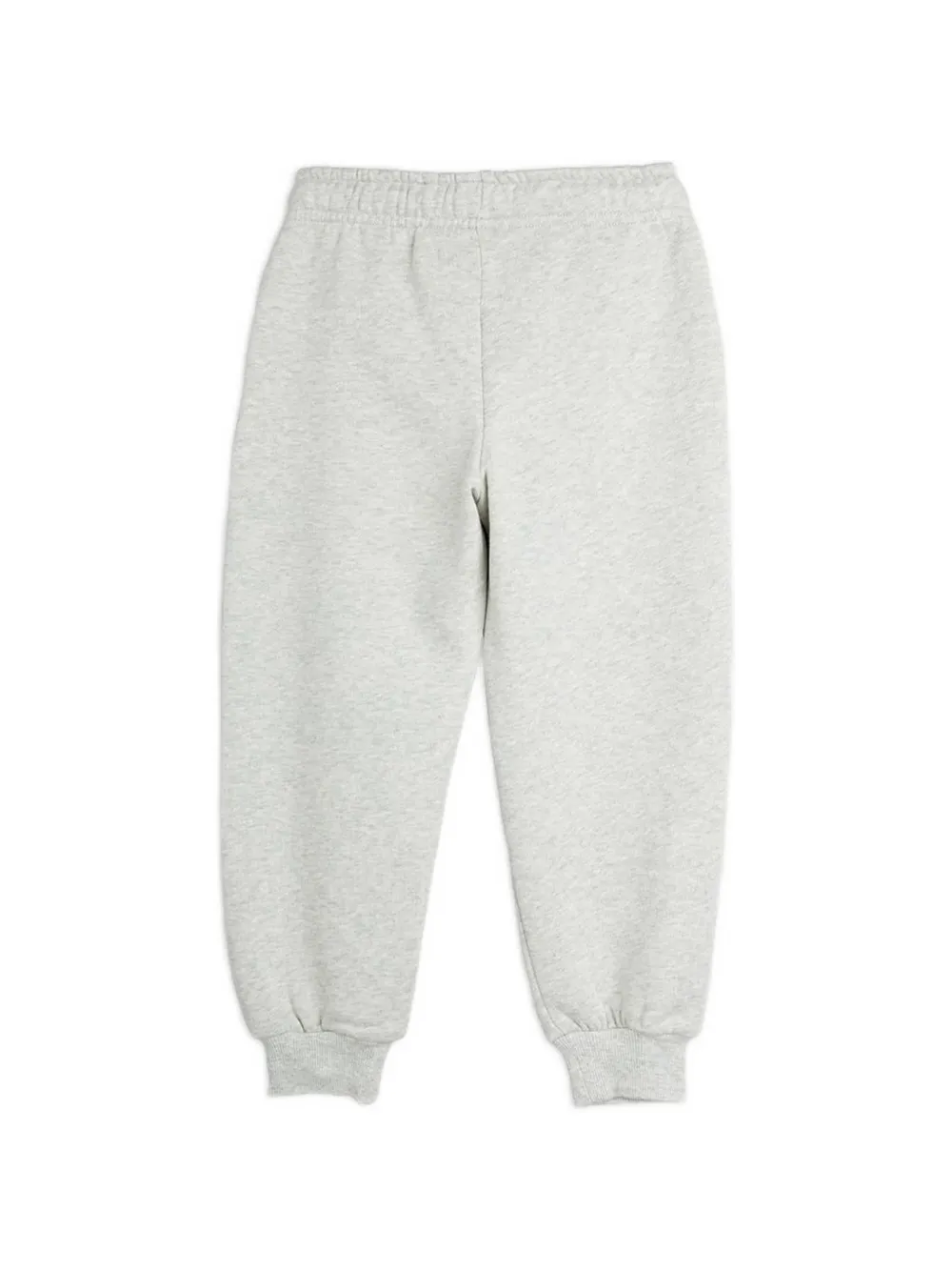 Mini Rodini Trainingsbroek met geborduurd olifantspitsmuis-patroon Grijs