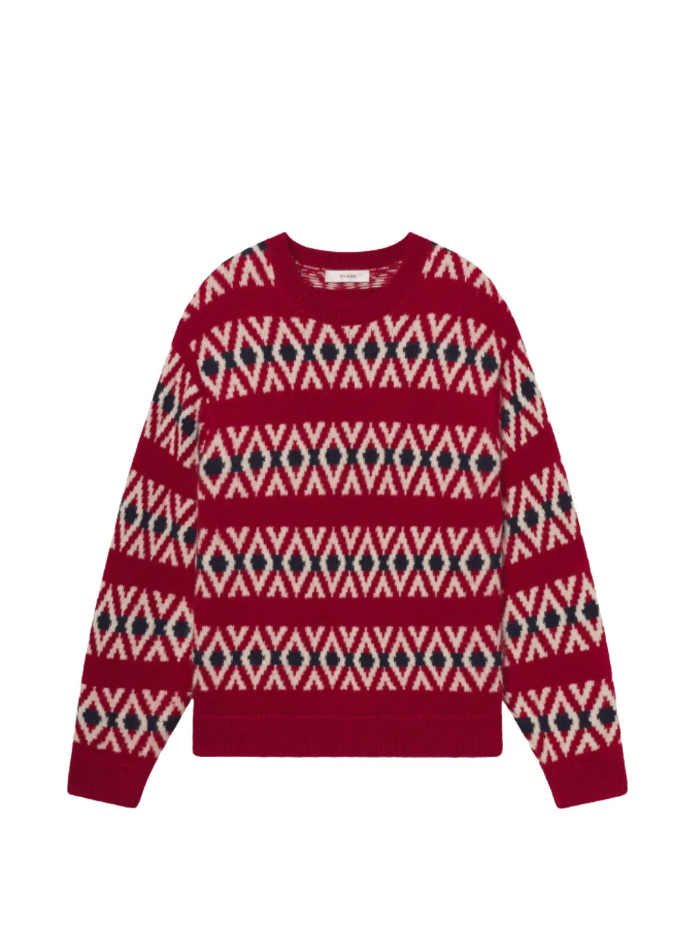 FRAME oversized sweater Rood