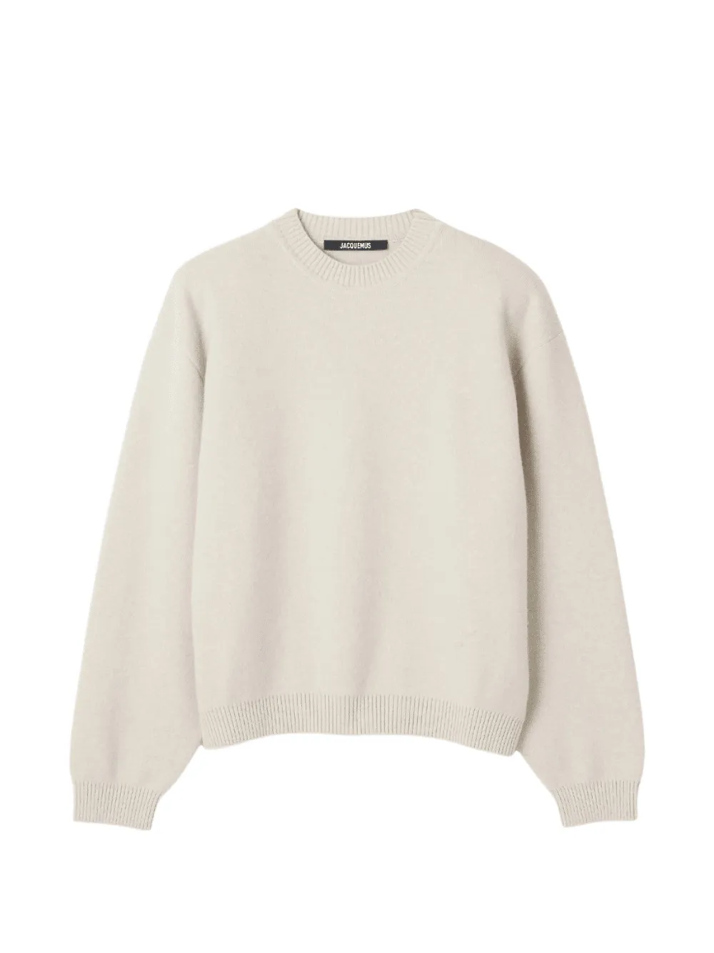 Jacquemus crew-neck ribbed-trim sweater