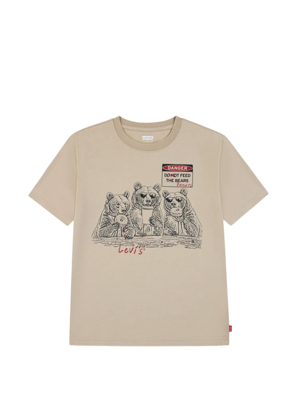 Levi's Kids Feed The Bears T-shirt - Toni neutri
