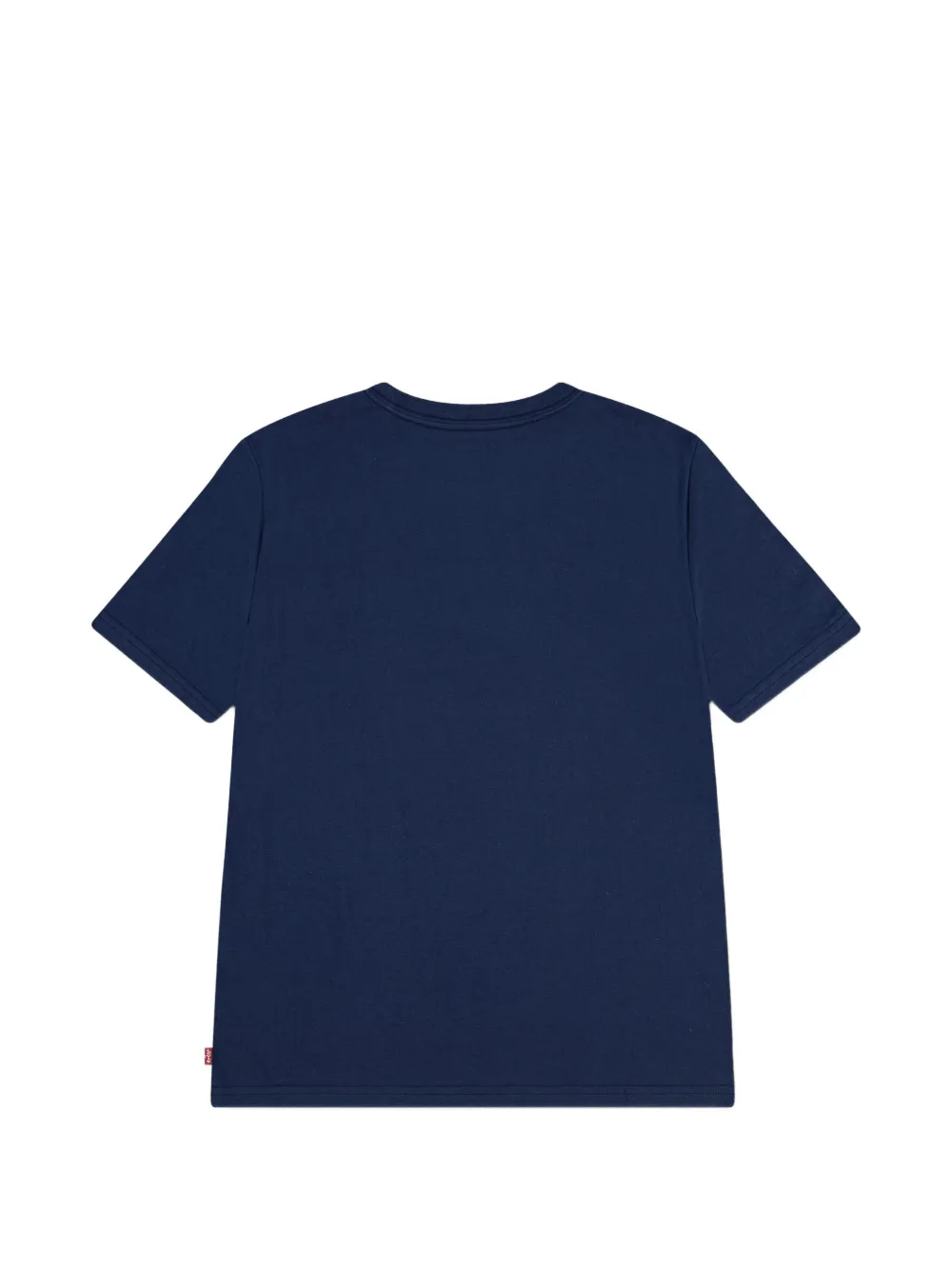 Levi's Kids logo-print cotton T-shirt Blauw