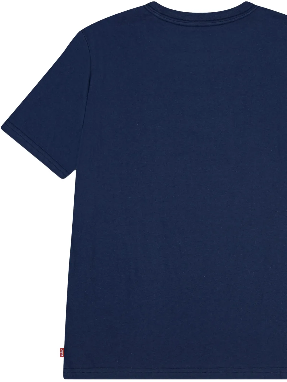 Levi's Kids logo-print cotton T-shirt Blauw