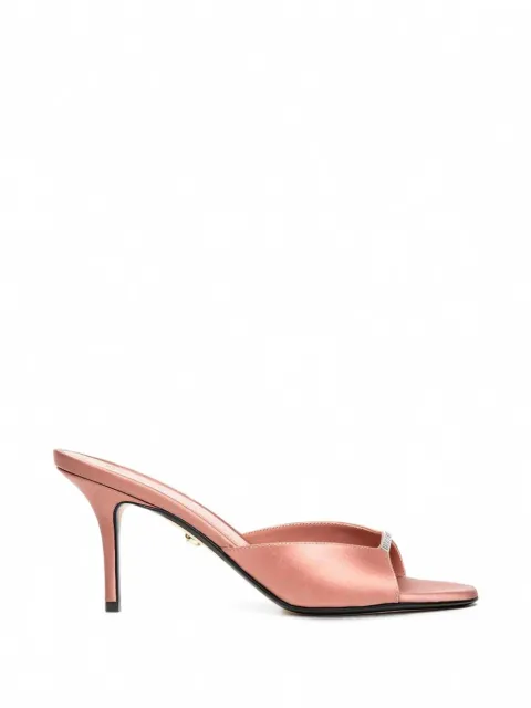 Alevì Luana Xtal crystal-embellished silk sandals