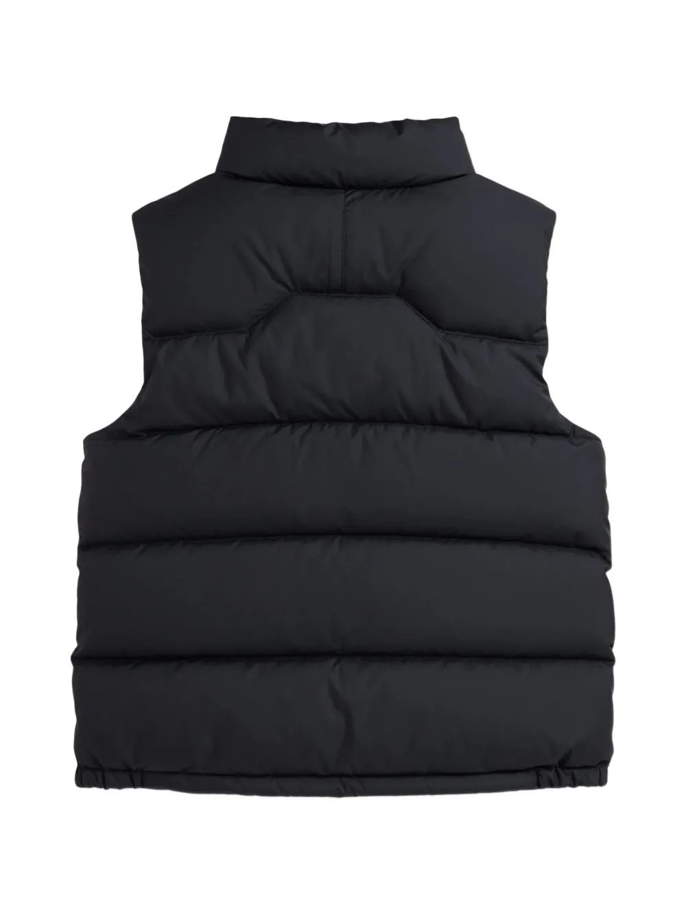 POLO RALPH LAUREN KIDS quilted logo-embroidered gilet Zwart