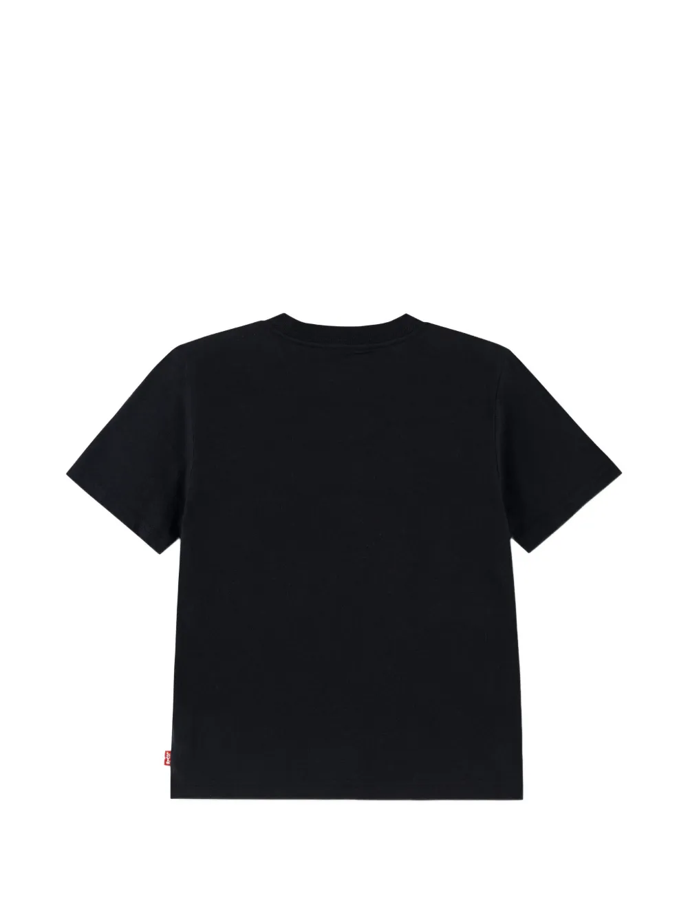 Levi's Kids logo-print T-shirt Zwart