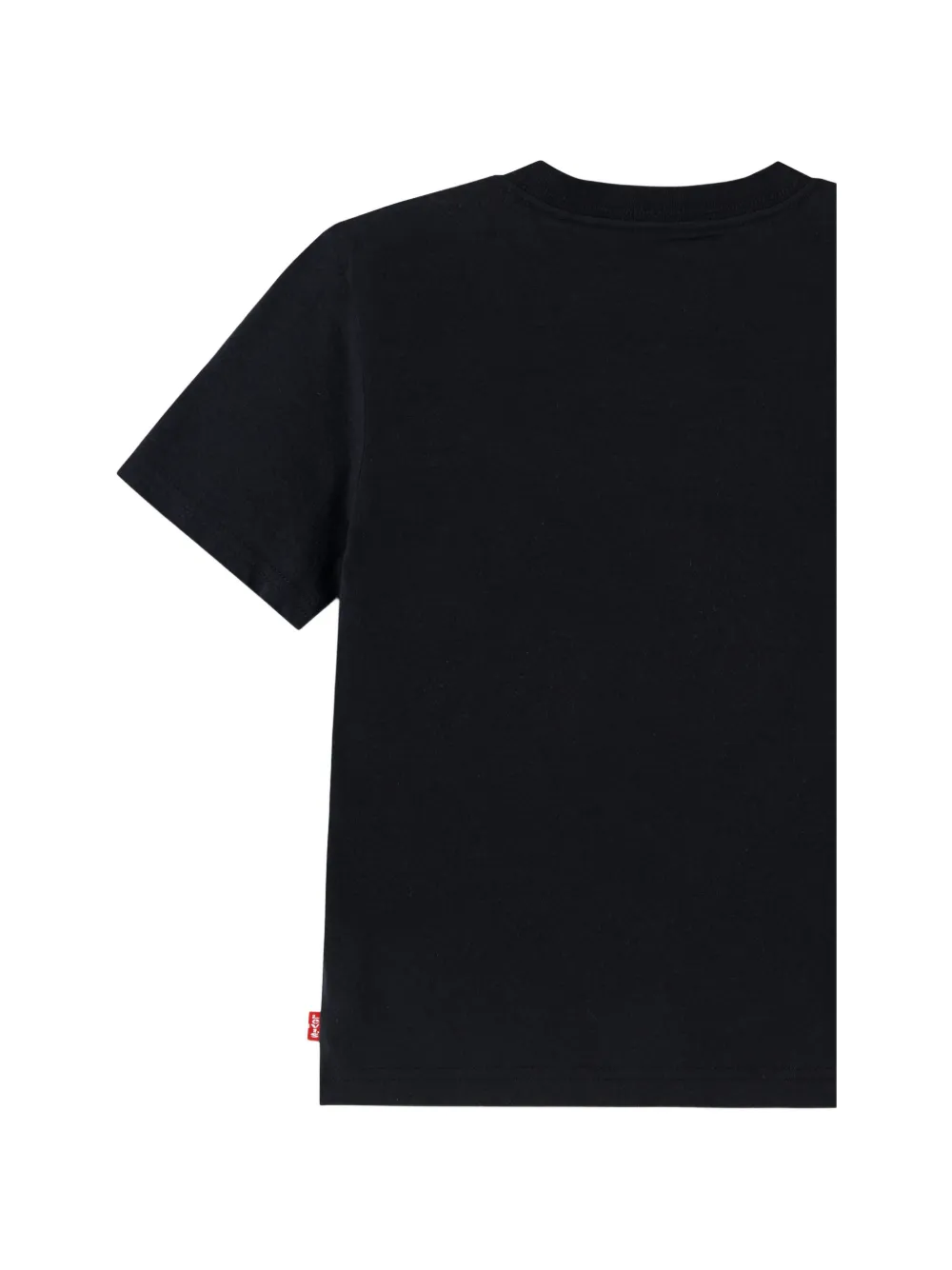 Levi's Kids logo-print T-shirt Zwart