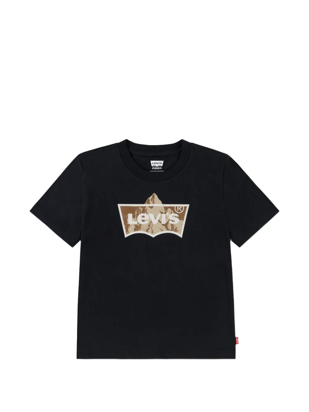 Levi's Kids logo-print T-shirt - Nero