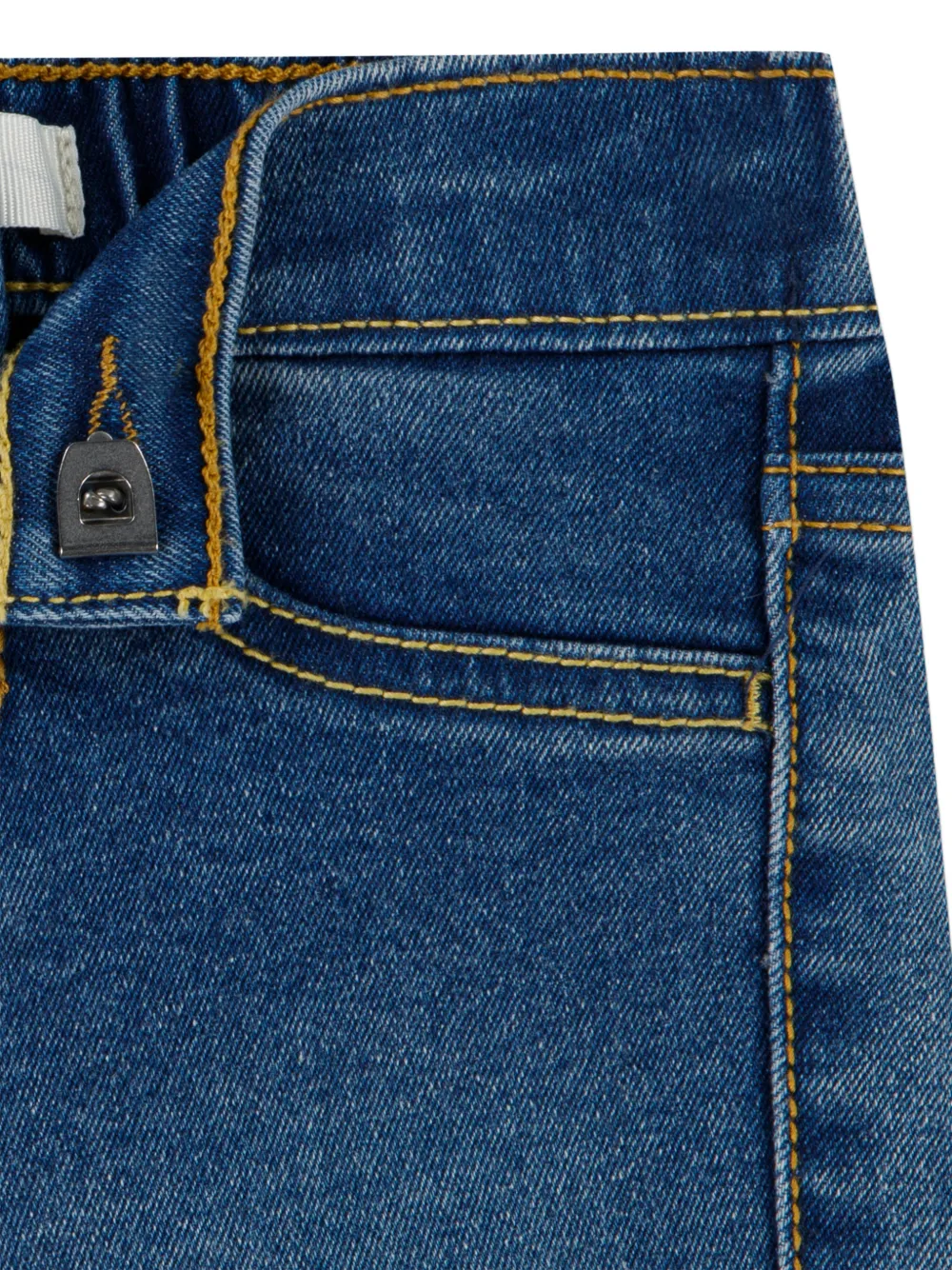 Levi's Kids Jeans en T-shirt met lange mouwen en grafische print Blauw