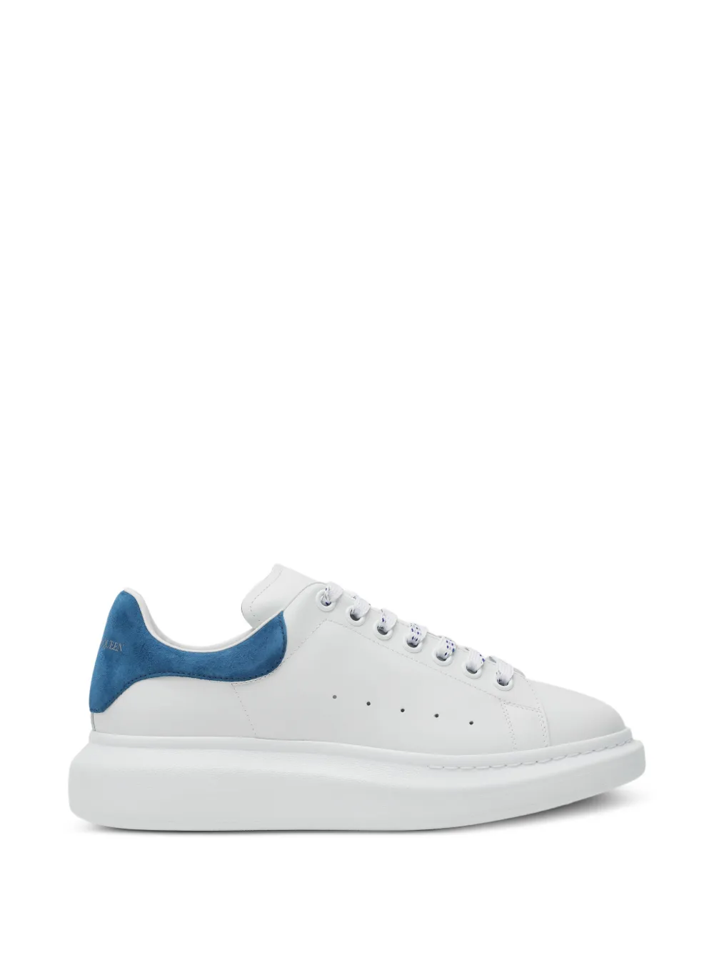 Alexander McQueen Oversized suede-trim chunky sneakers