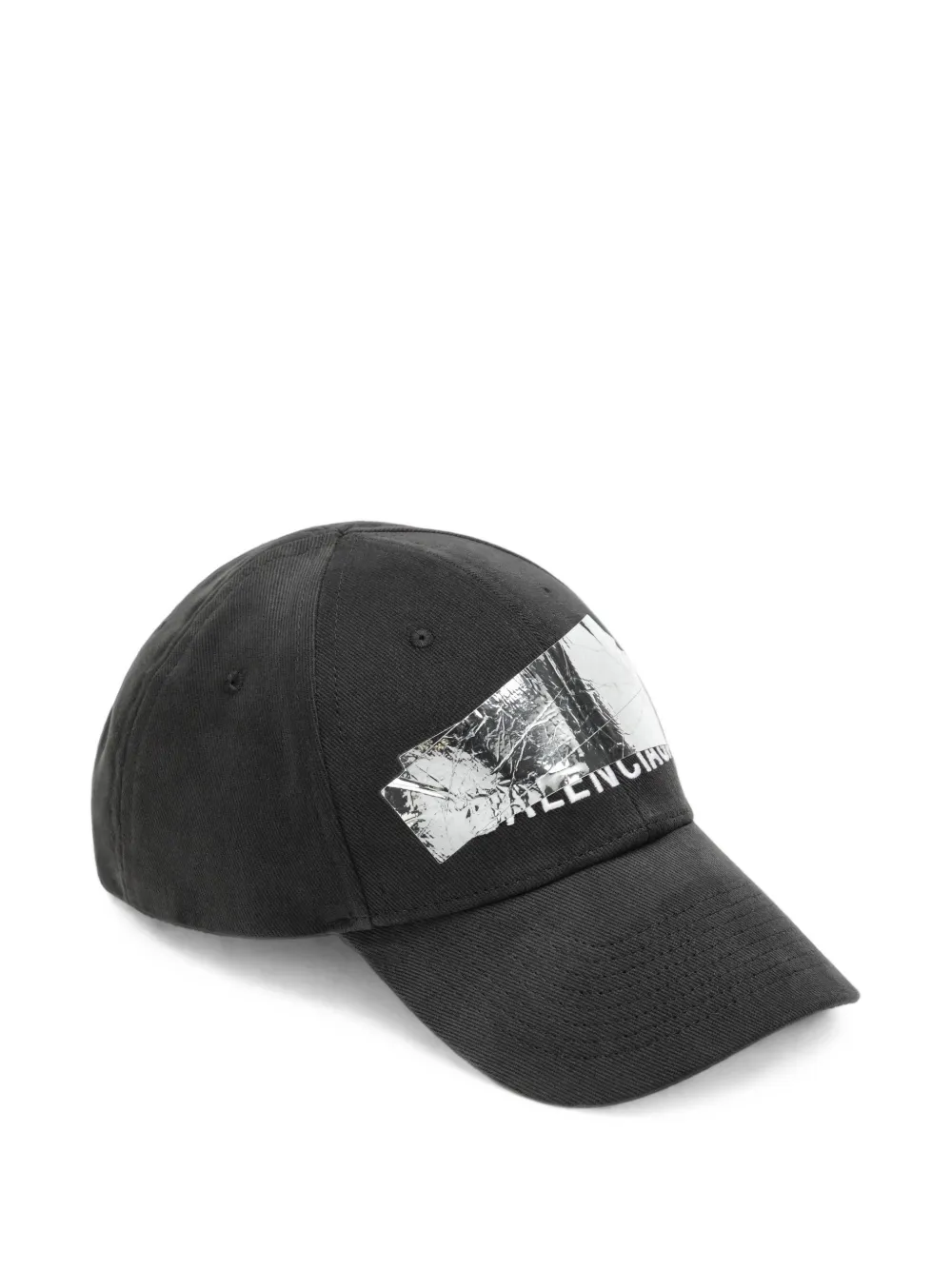 Balenciaga Pet met logoband Zwart